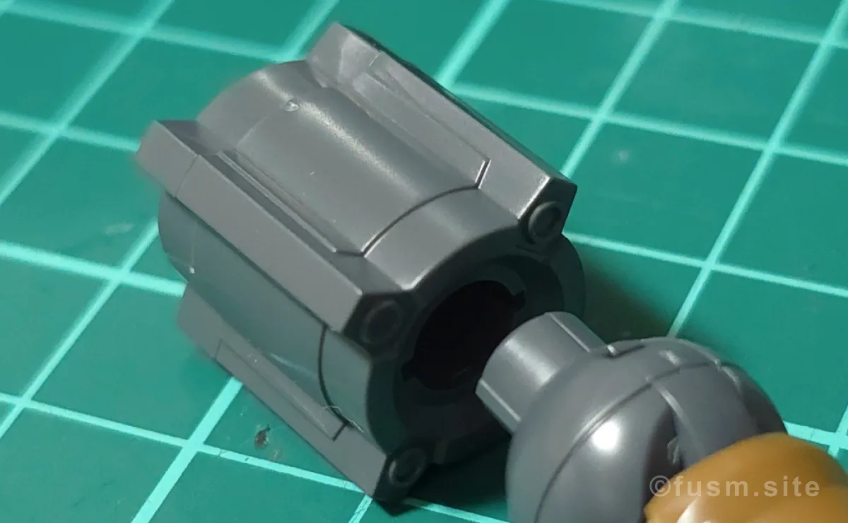 【レビュー】HGUC ローゼン・ズール(episode 7 Ver.) パーツ・構造・組み立て 09