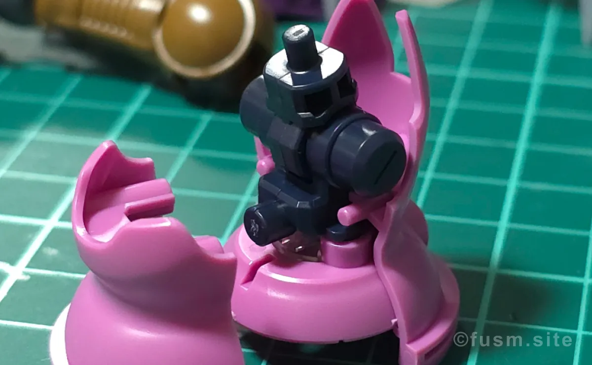 【レビュー】HGUC ローゼン・ズール(episode 7 Ver.) パーツ・構造・組み立て 11