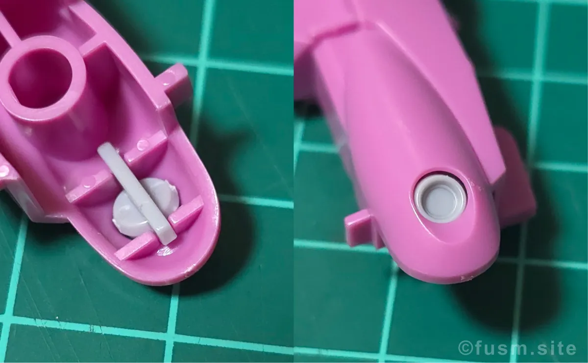 【レビュー】HGUC ローゼン・ズール(episode 7 Ver.) パーツ・構造・組み立て 15