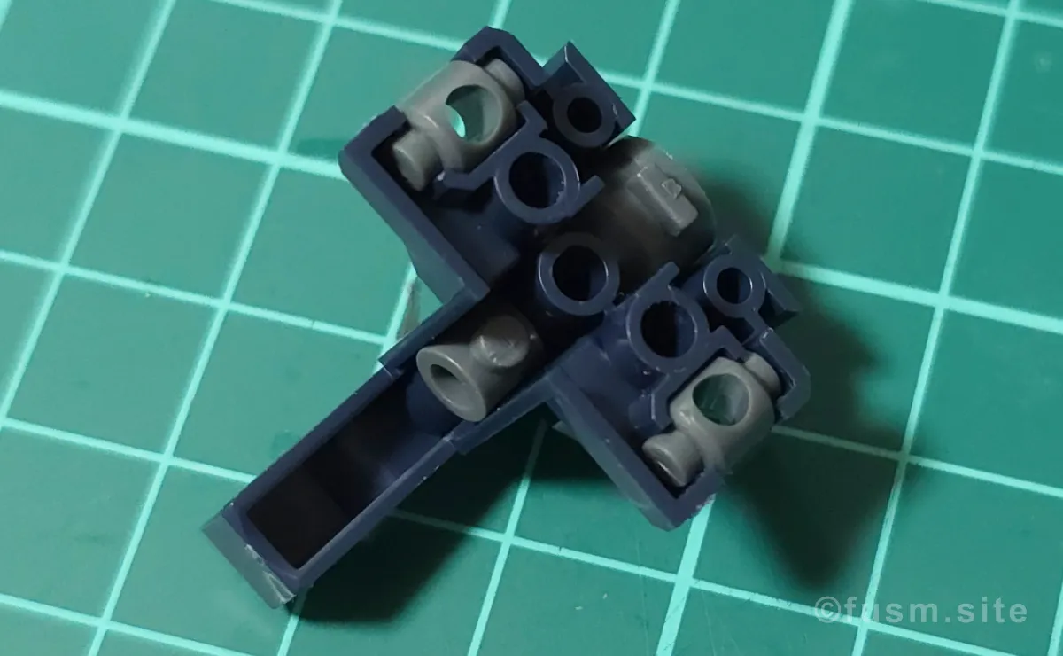 【レビュー】HGUC ローゼン・ズール(episode 7 Ver.) パーツ・構造・組み立て 18