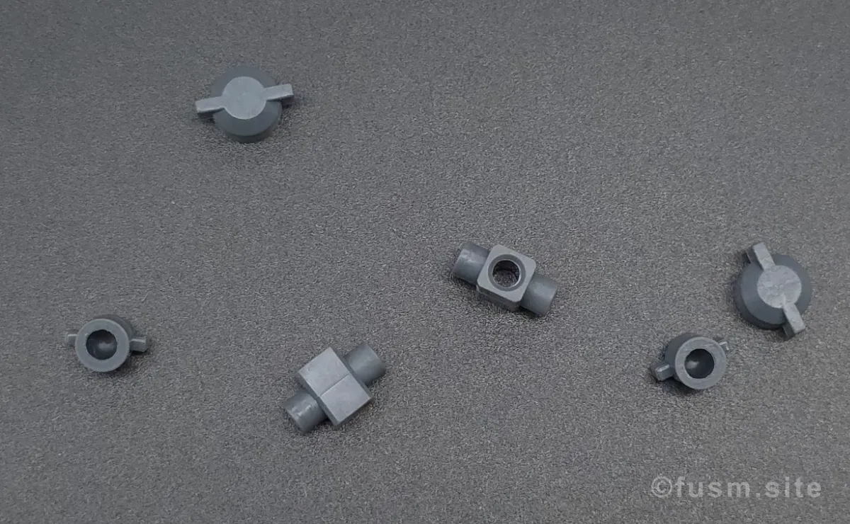 【レビュー】HGUC ローゼン・ズール(episode 7 Ver.) パーツ・構造・組み立て 21