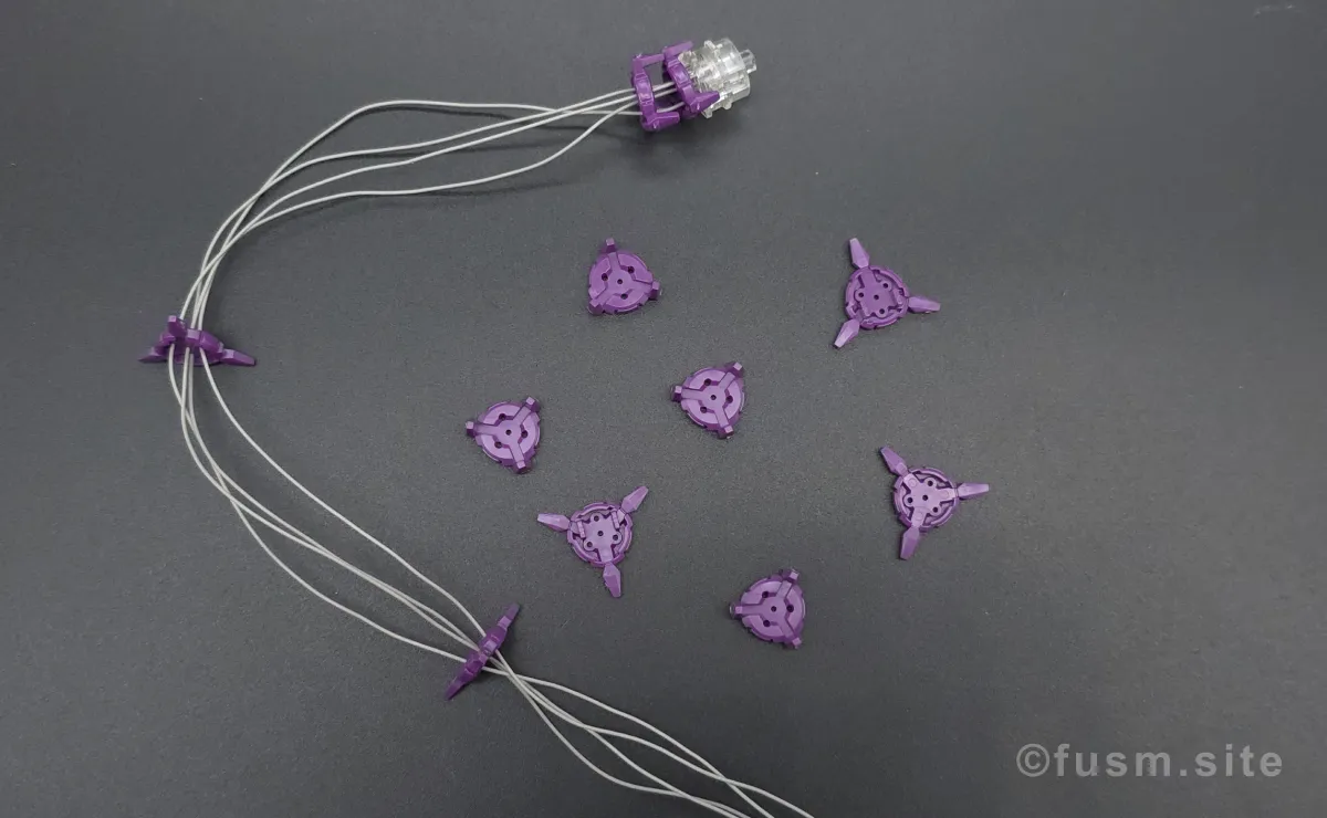 【レビュー】HGUC ローゼン・ズール(episode 7 Ver.) 付属品 02