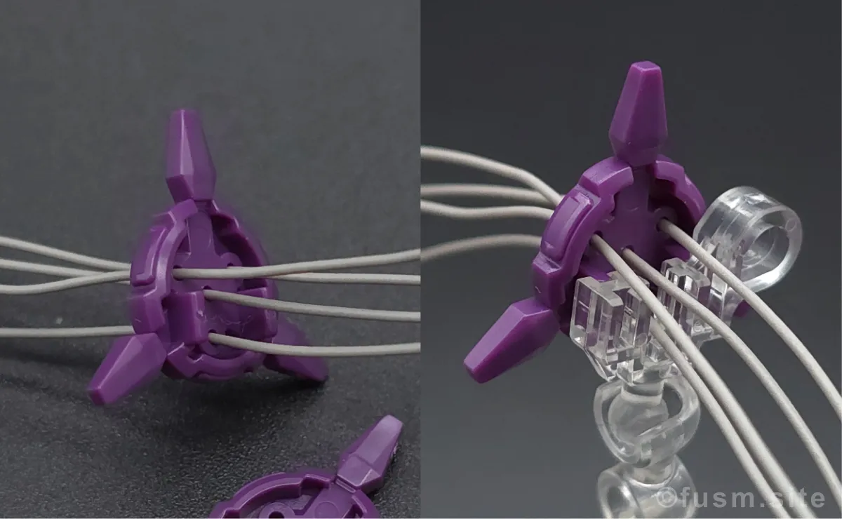 【レビュー】HGUC ローゼン・ズール(episode 7 Ver.) 付属品 05