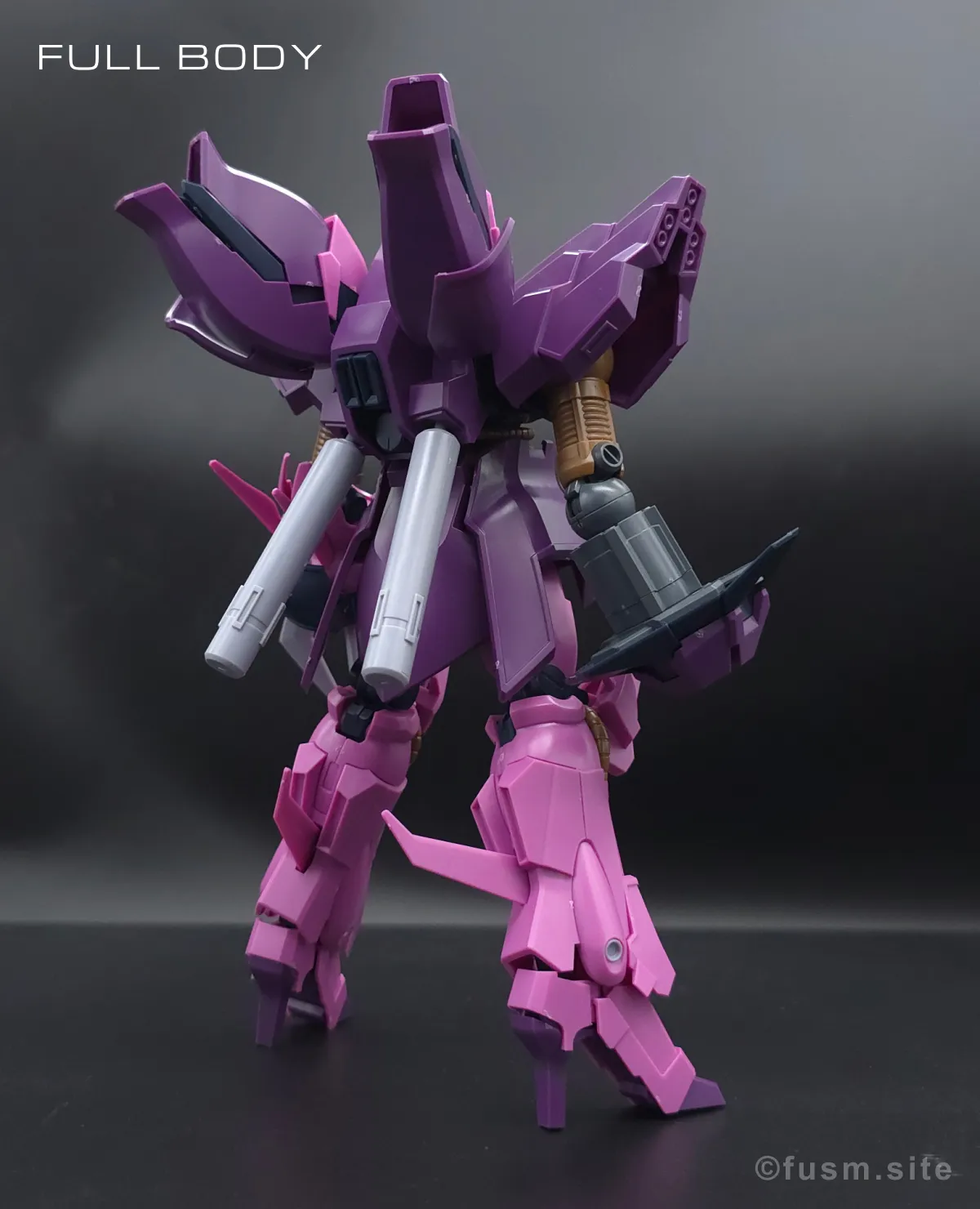 【レビュー】HGUC ローゼン・ズール(episode 7 Ver.) 多角的に見た全体の外観・素組み 06