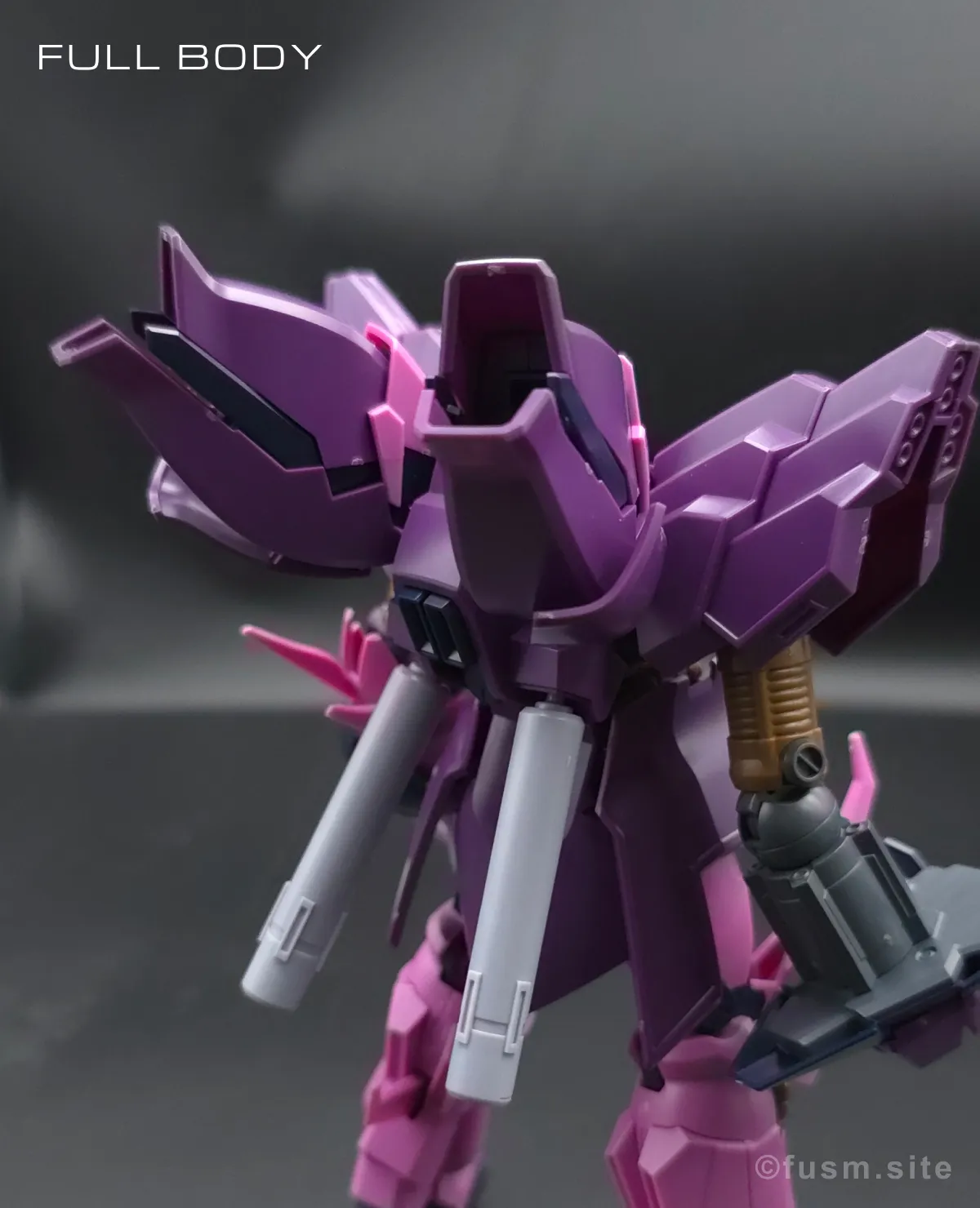 【レビュー】HGUC ローゼン・ズール(episode 7 Ver.) 多角的に見た全体の外観・素組み 07