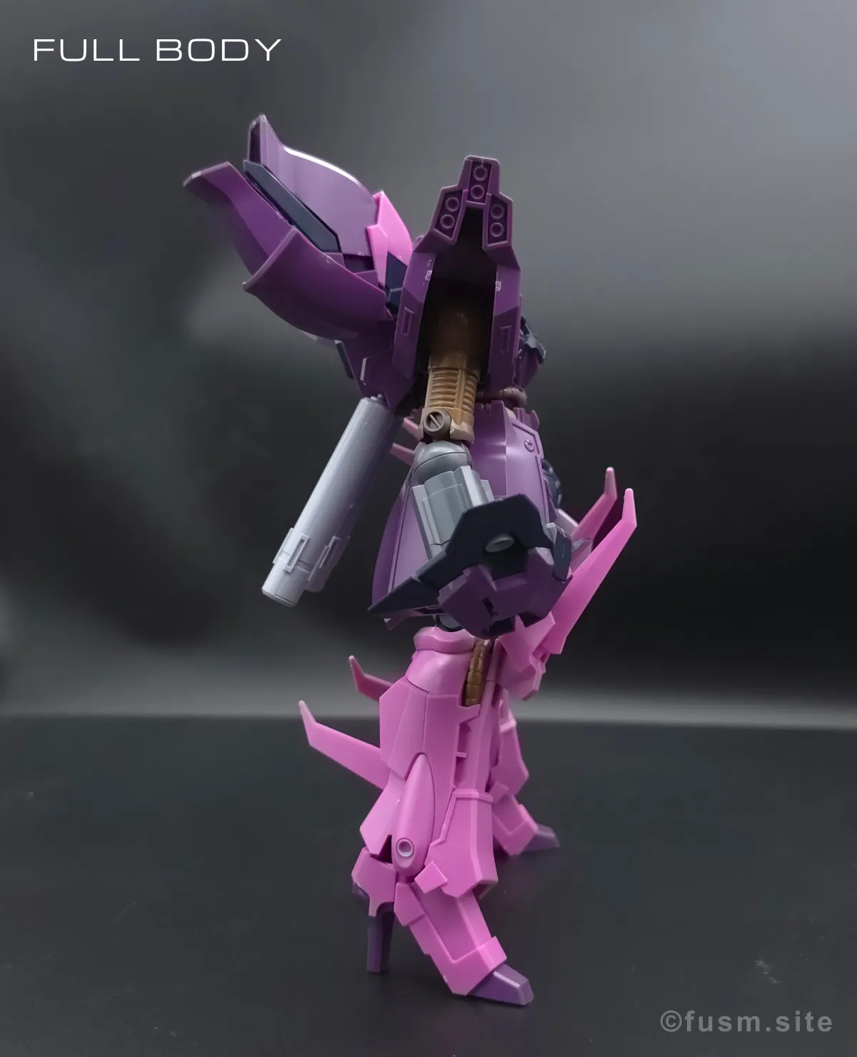 【レビュー】HGUC ローゼン・ズール(episode 7 Ver.) 多角的に見た全体の外観・素組み 08