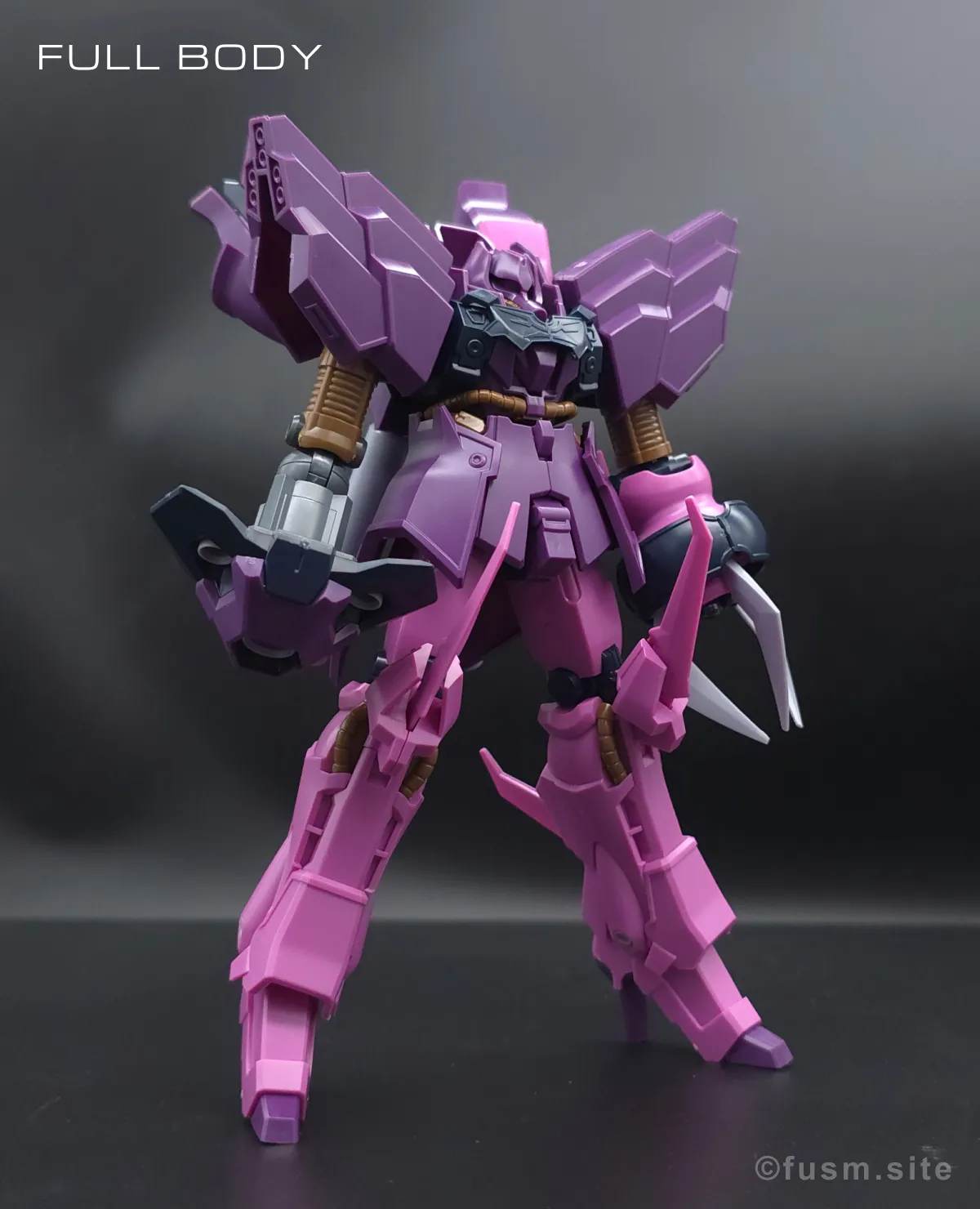 【レビュー】HGUC ローゼン・ズール(episode 7 Ver.) 多角的に見た全体の外観・素組み 09