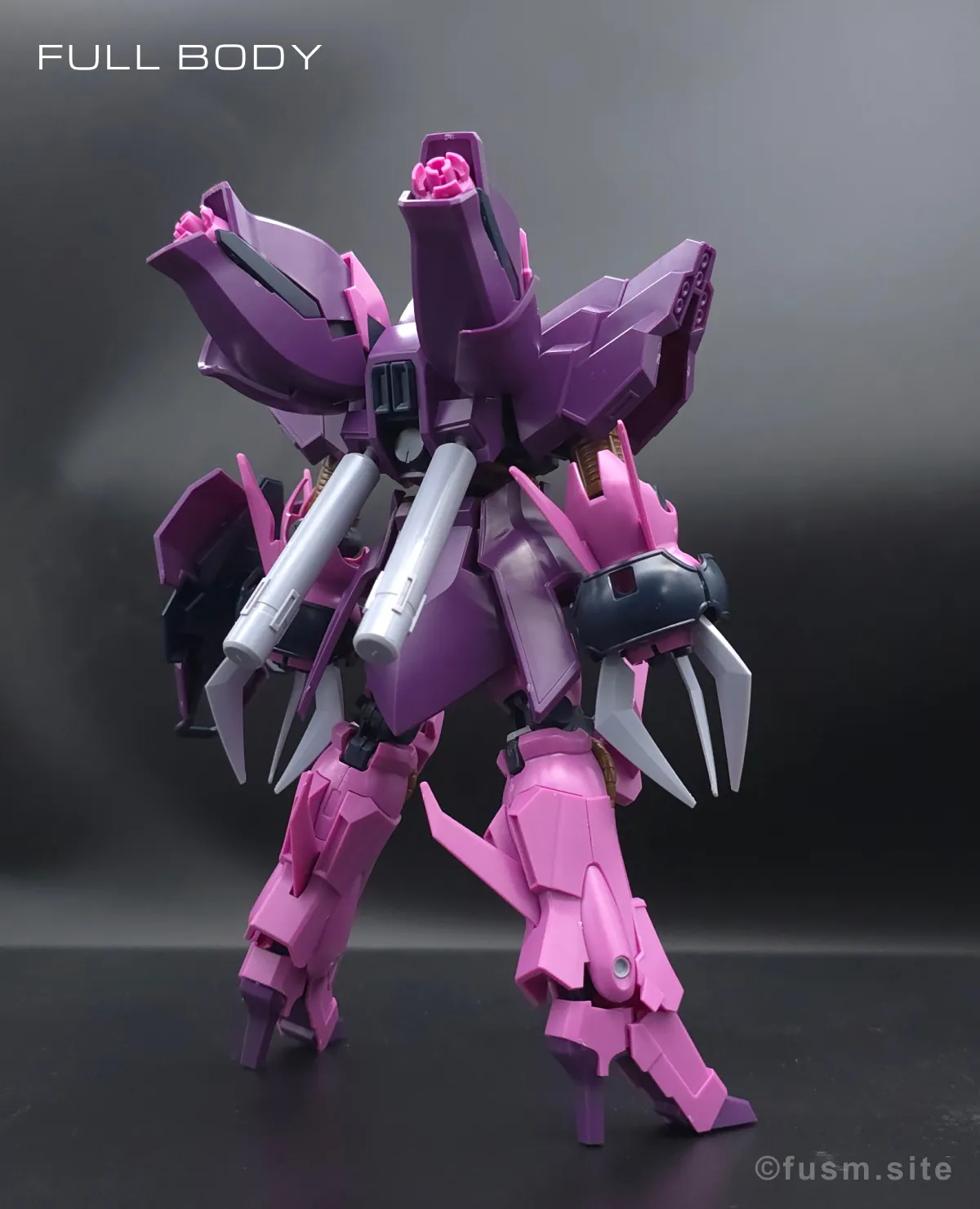 【レビュー】HGUC ローゼン・ズール(episode 7 Ver.) 多角的に見た全体の外観・素組み 15