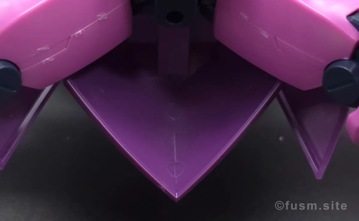 【レビュー】HGUC ローゼン・ズール(episode 7 Ver.) 胴体ディテール 03