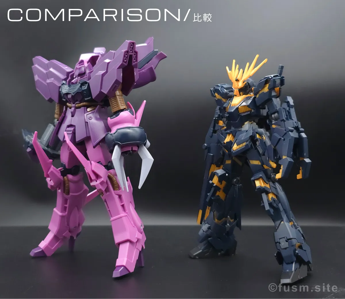 【レビュー】HGUC ローゼン・ズール(episode 7 Ver.) 比較 02