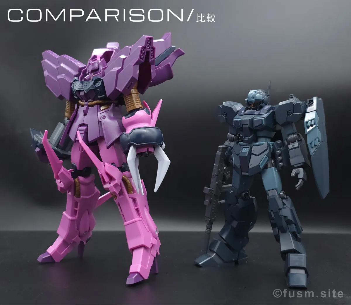 【レビュー】HGUC ローゼン・ズール(episode 7 Ver.) 比較 04