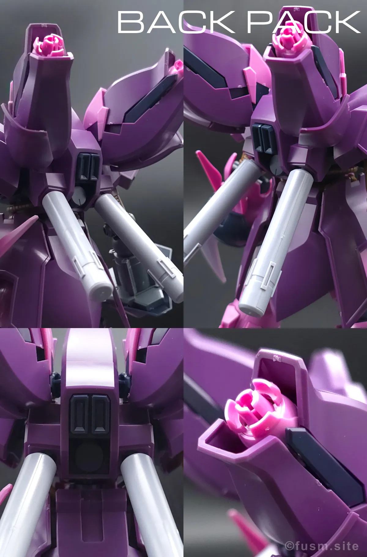 【レビュー】HGUC ローゼン・ズール(episode 7 Ver.) バックパックレビュー 01