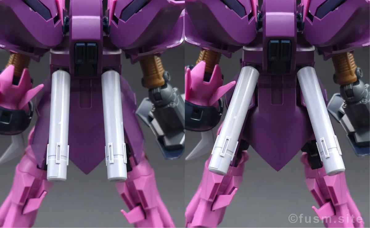 【レビュー】HGUC ローゼン・ズール(episode 7 Ver.) バックパックレビュー 可動域 01