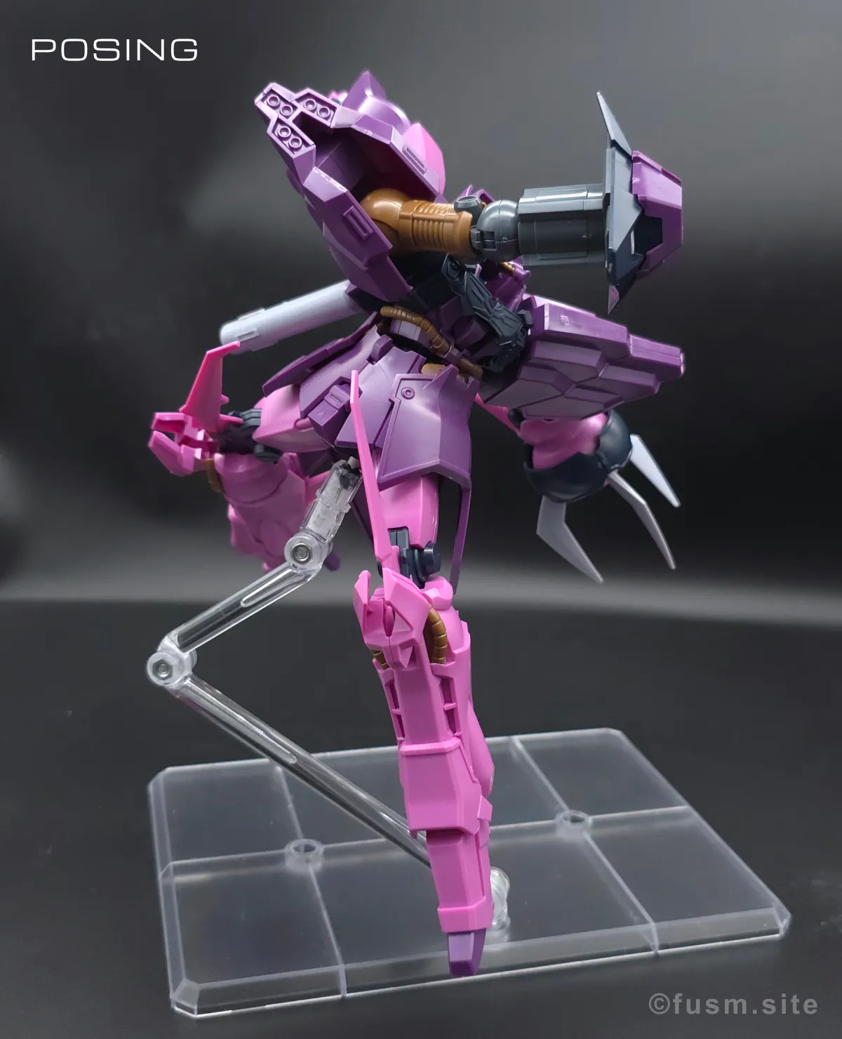 【レビュー】HGUC ローゼン・ズール(episode 7 Ver.) ポージング 04