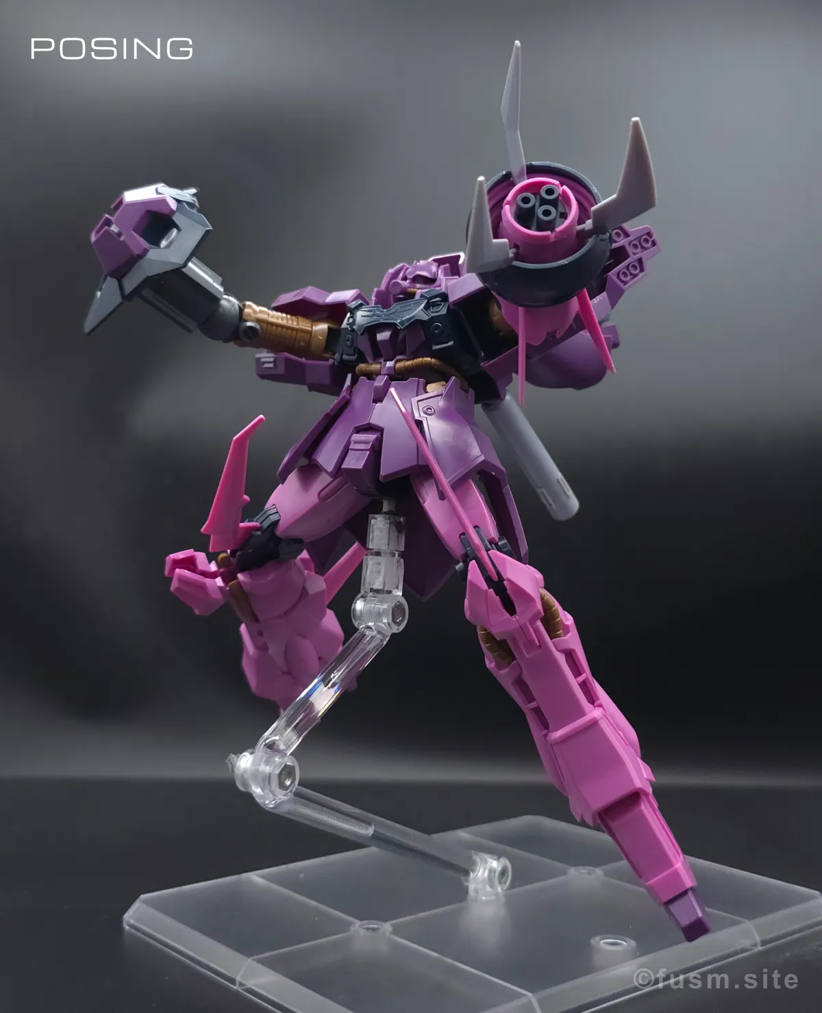 【レビュー】HGUC ローゼン・ズール(episode 7 Ver.) ポージング 05