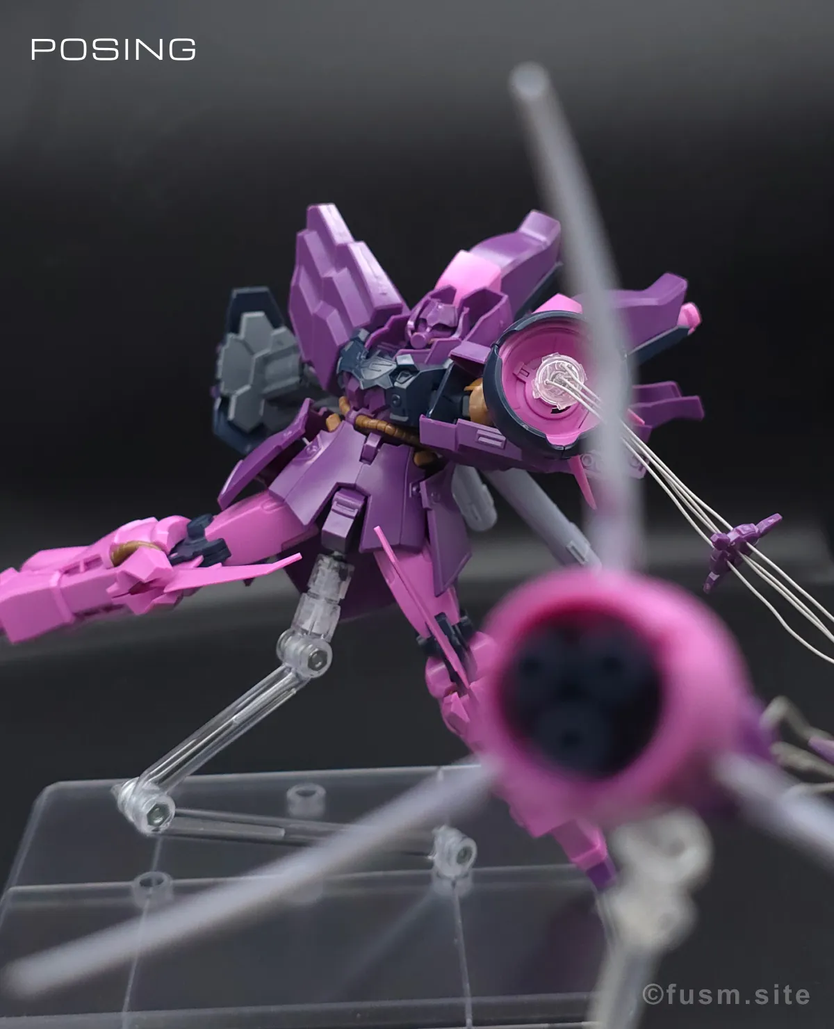 【レビュー】HGUC ローゼン・ズール(episode 7 Ver.) ポージング 12