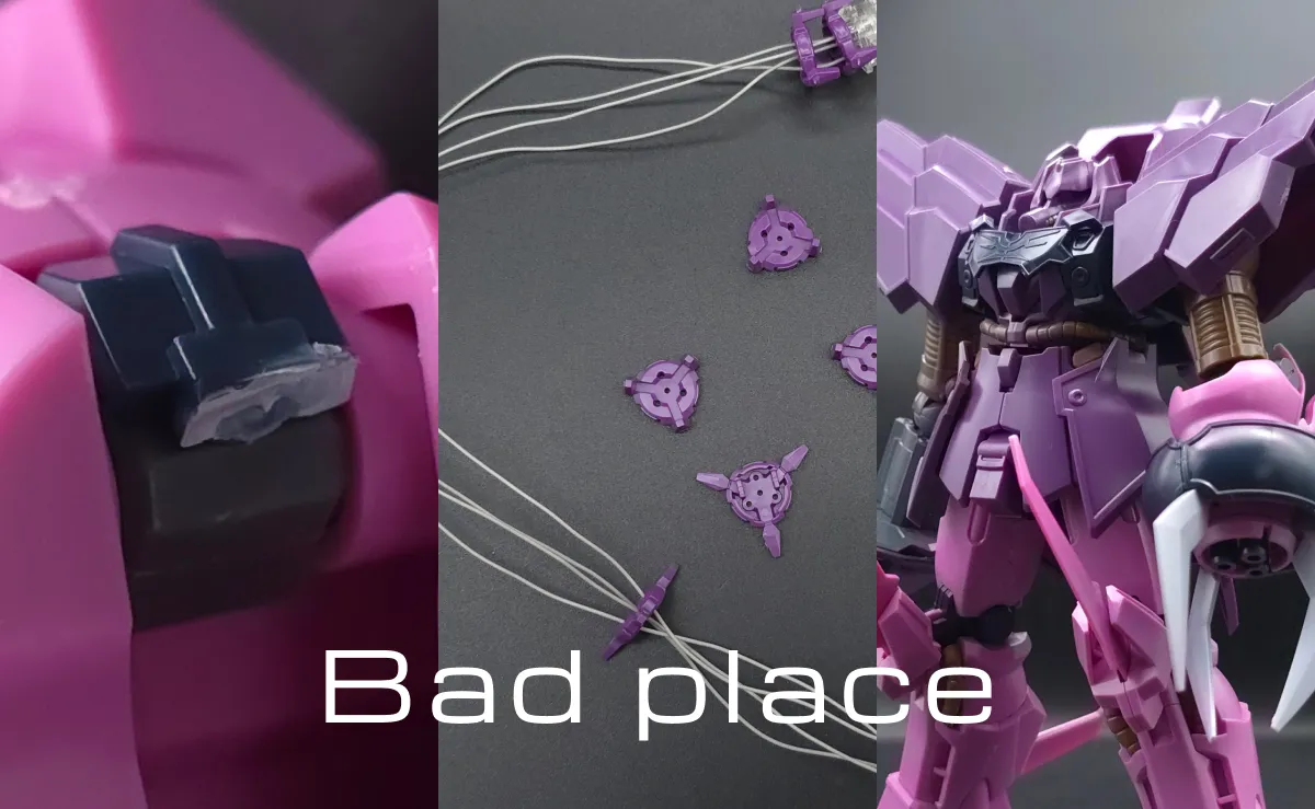 【レビュー】HGUC ローゼン・ズール(episode 7 Ver.) コラージュ 03