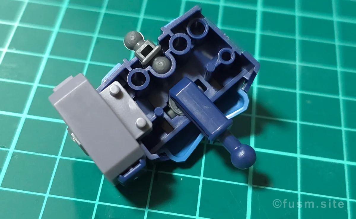 【レビュー】HGUC シュツルム・ガルス パーツ・構造・組み立て 02