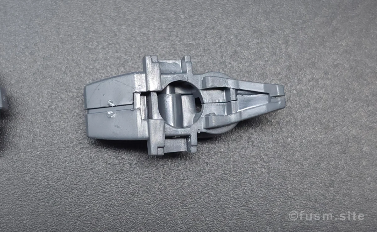 【レビュー】HGUC シュツルム・ガルス パーツ・構造・組み立て 2