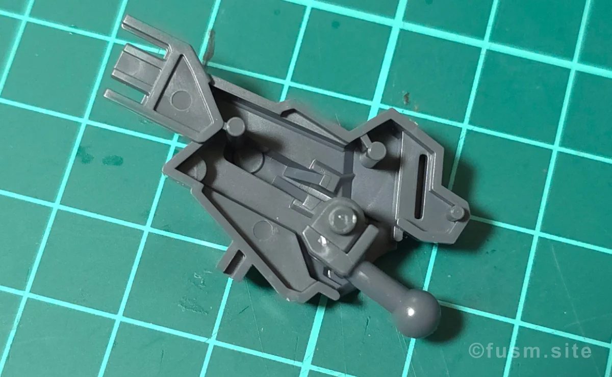 【レビュー】HGUC シュツルム・ガルス パーツ・構造・組み立て 09