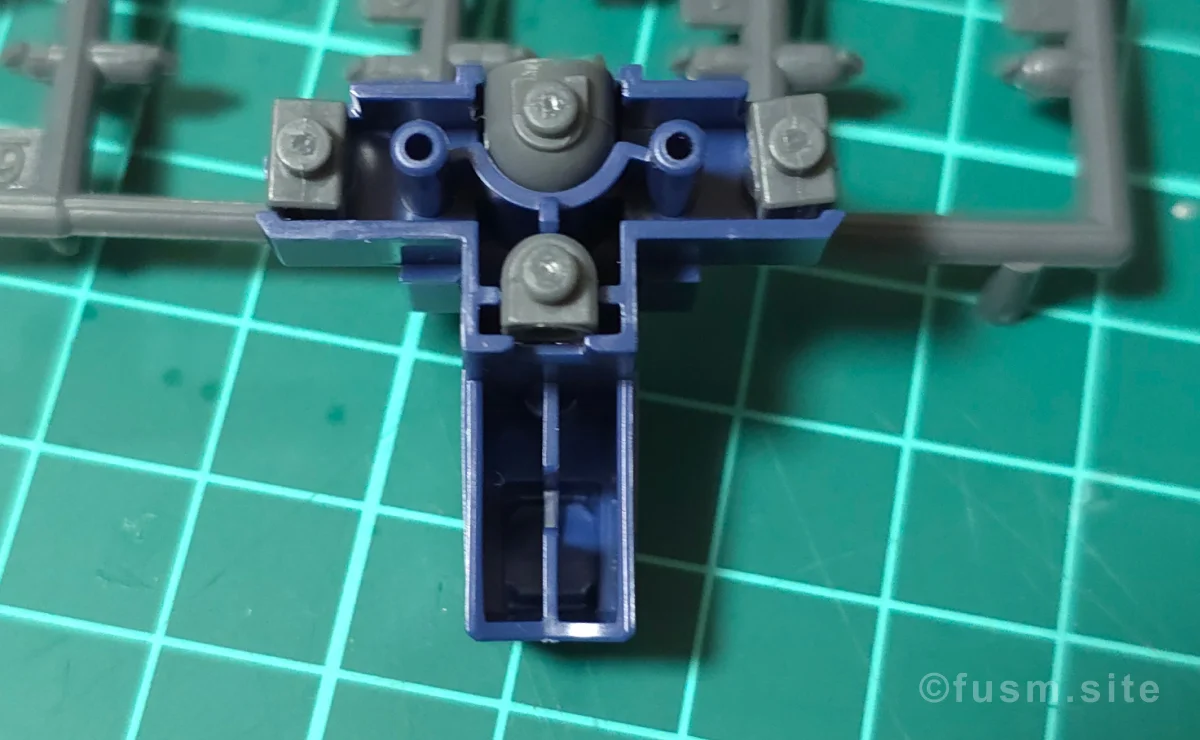 【レビュー】HGUC シュツルム・ガルス パーツ・構造・組み立て 11