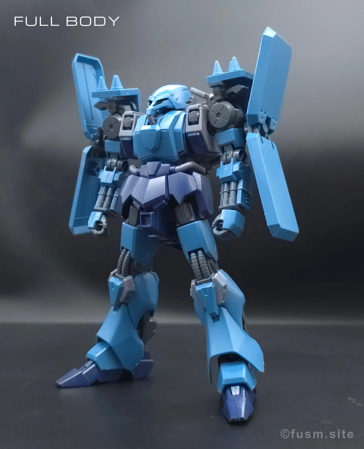 【レビュー】HGUC シュツルム・ガルス 多角的に見た全体の外観・素組み 02