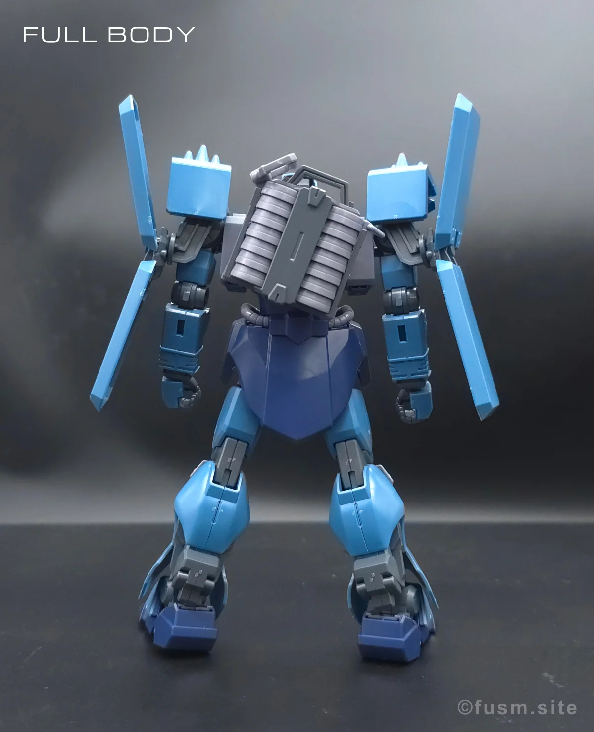 【レビュー】HGUC シュツルム・ガルス 多角的に見た全体の外観・素組み 05