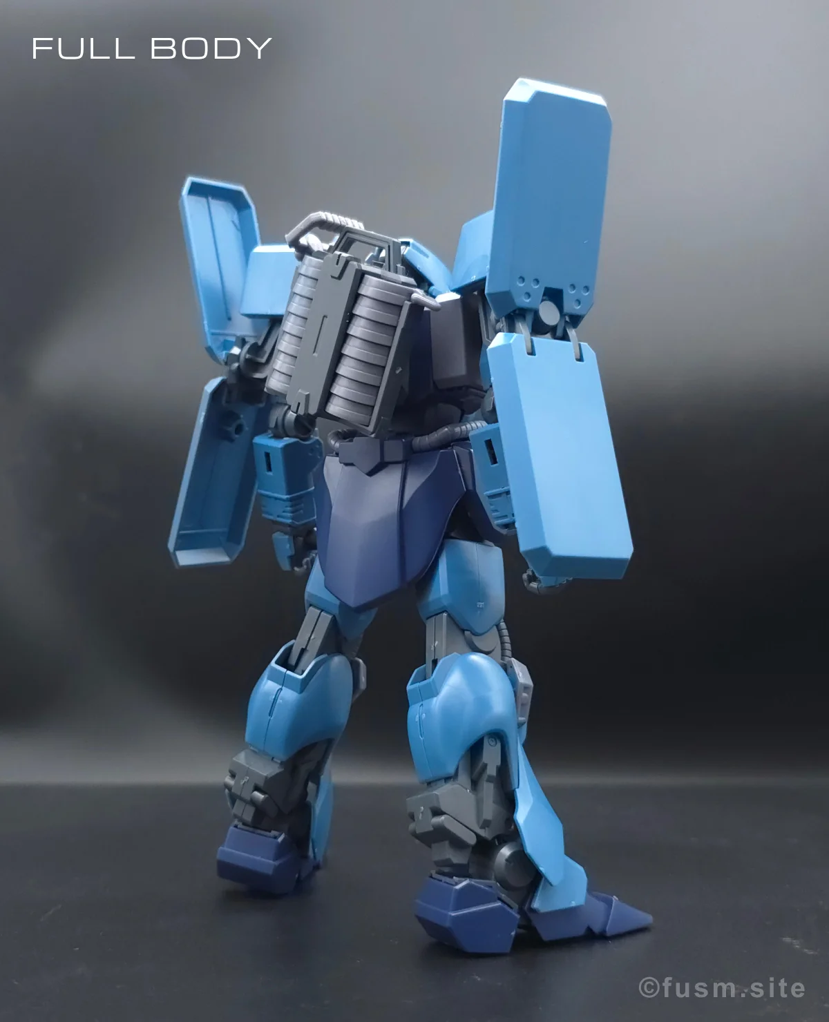 【レビュー】HGUC シュツルム・ガルス 多角的に見た全体の外観・素組み 06