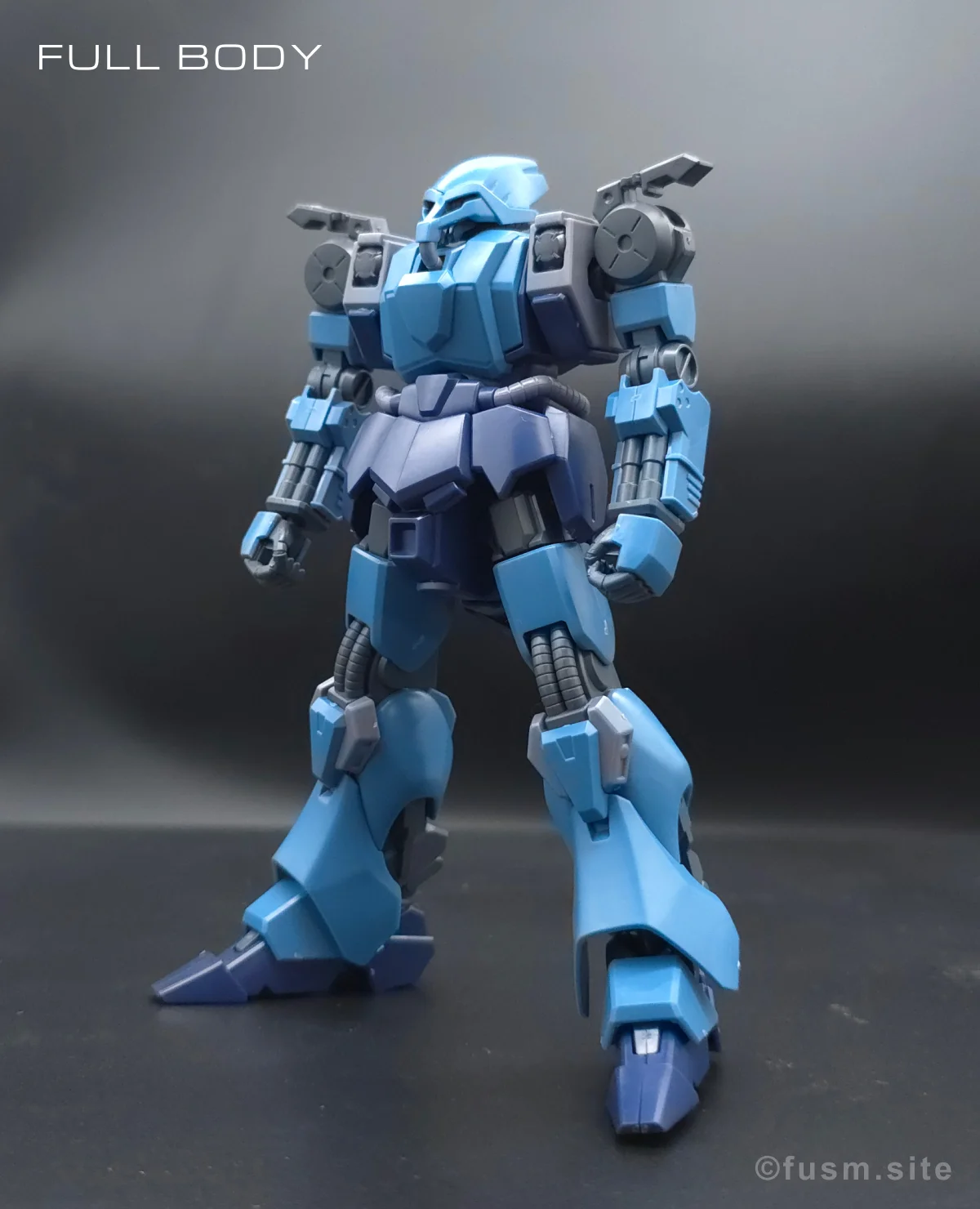 【レビュー】HGUC シュツルム・ガルス 多角的に見た全体の外観・素組み 10