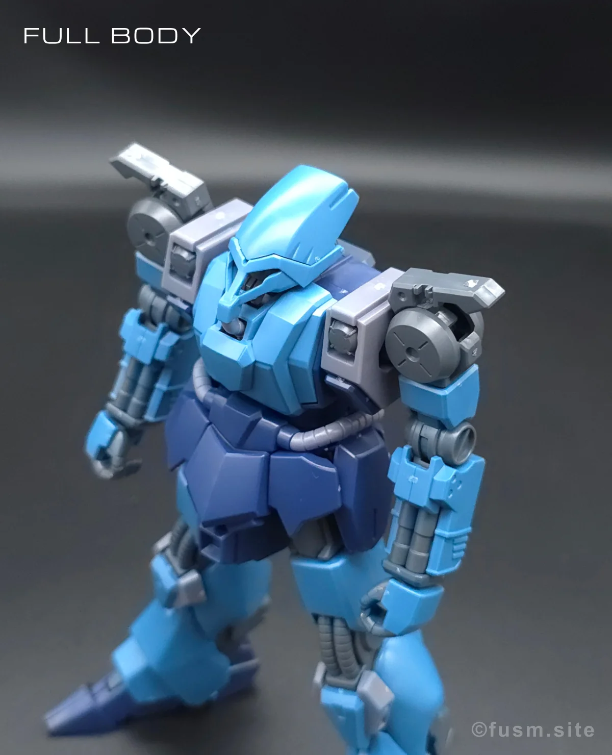 【レビュー】HGUC シュツルム・ガルス 多角的に見た全体の外観・素組み 11