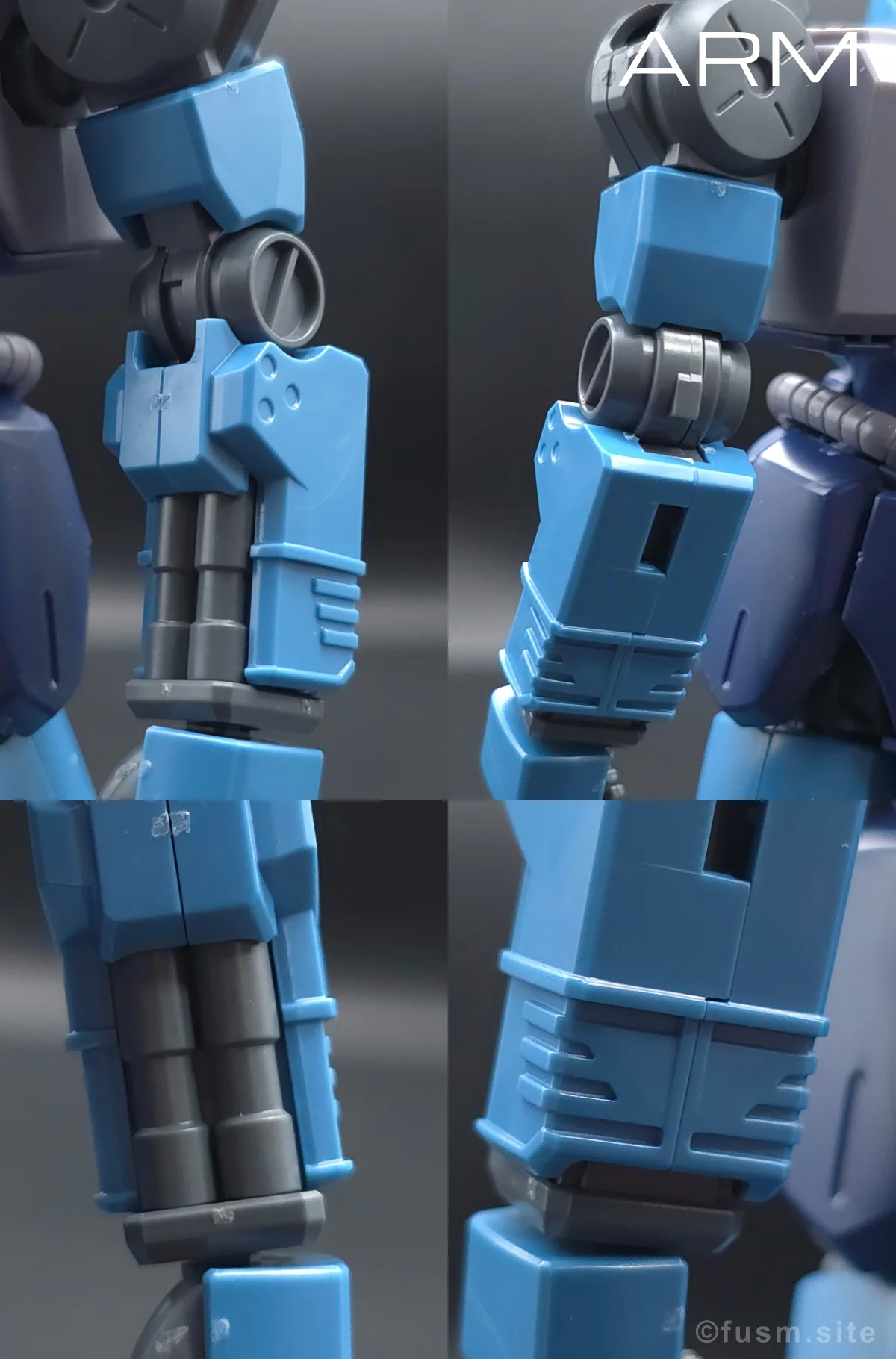 【レビュー】HGUC シュツルム・ガルス 腕部ディテール 01