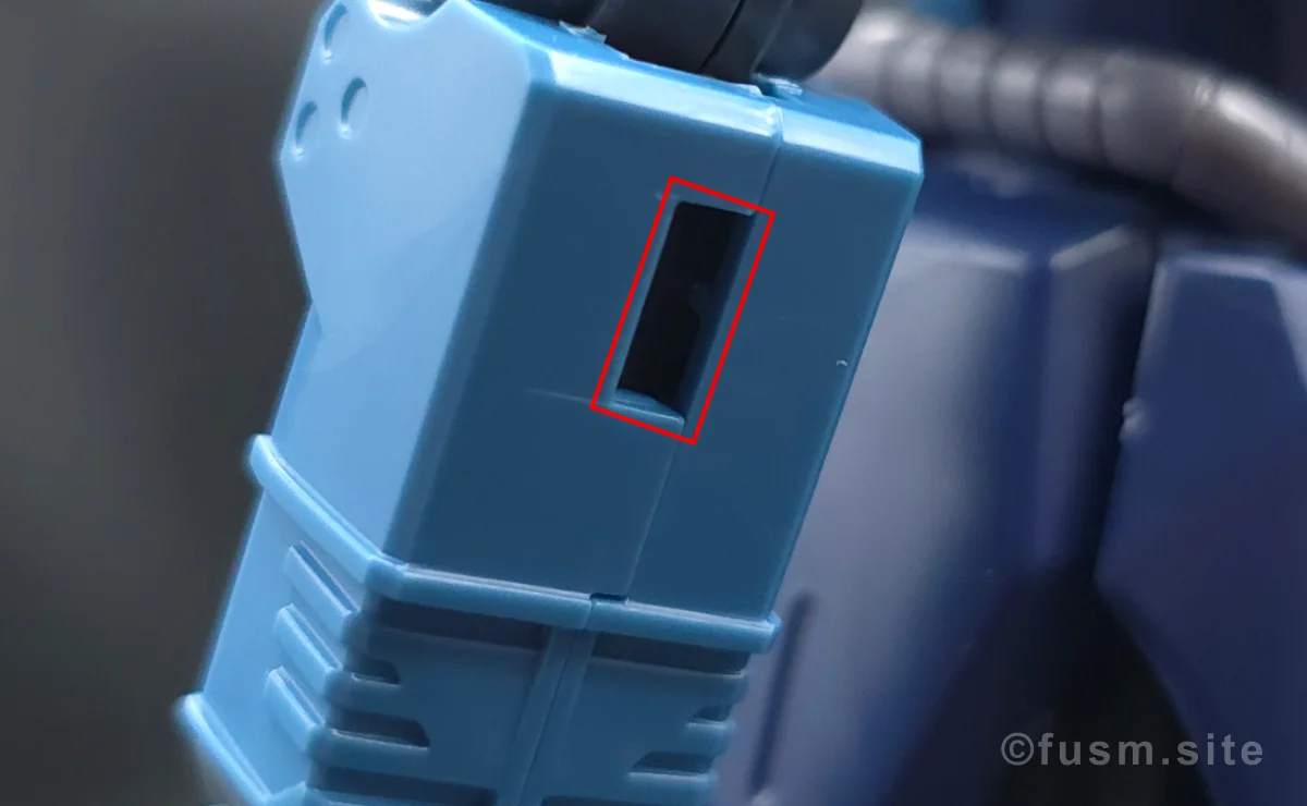 【レビュー】HGUC シュツルム・ガルス 腕部ディテール 02