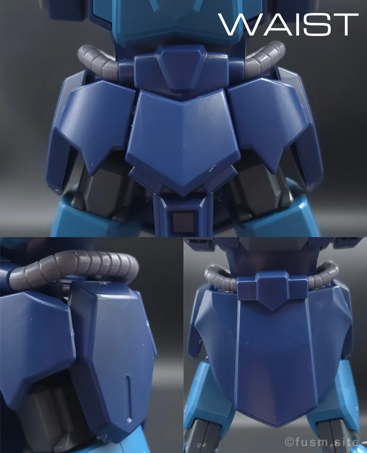 【レビュー】HGUC シュツルム・ガルス 胴体ディテール 03