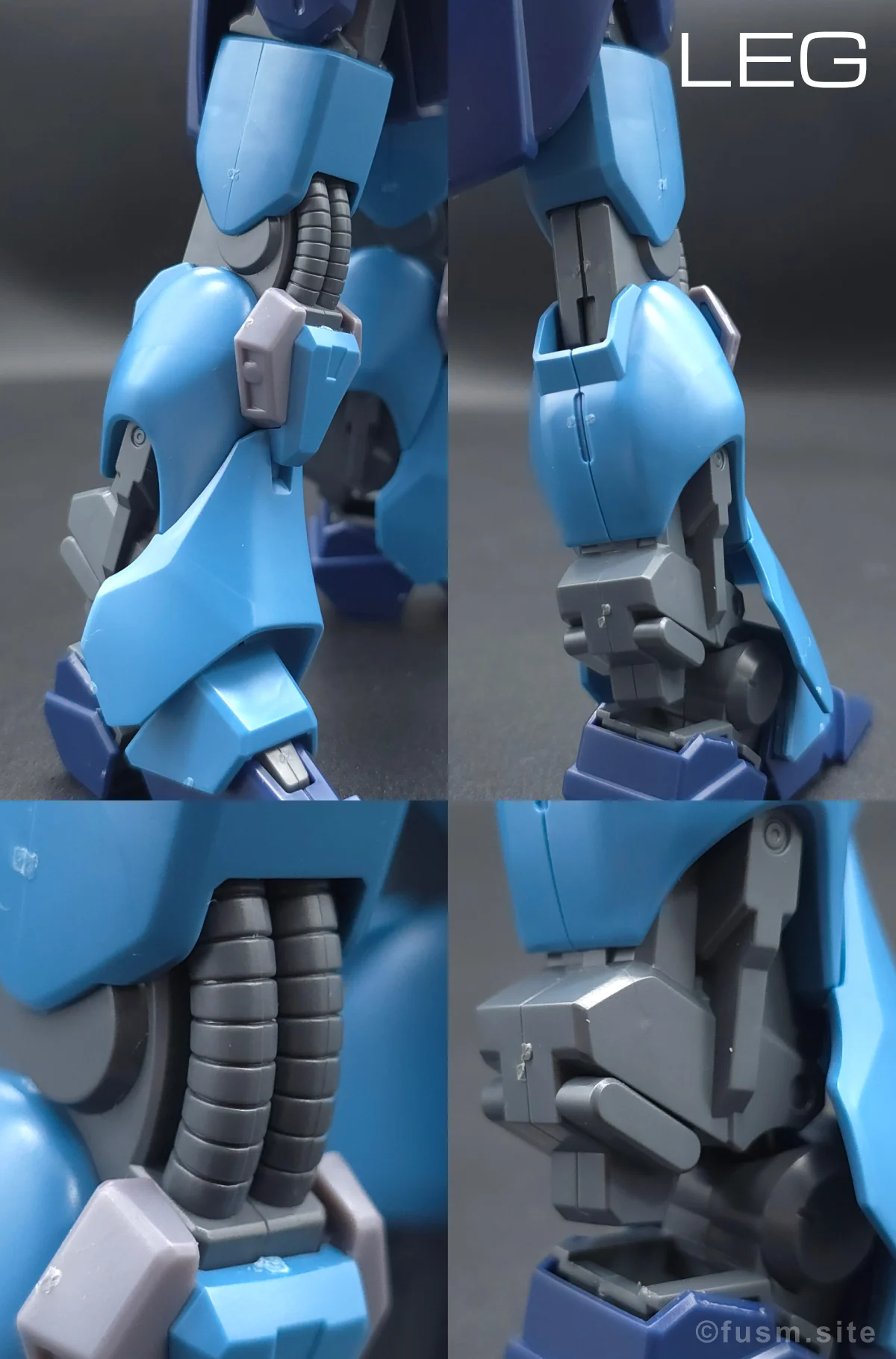 【レビュー】HGUC シュツルム・ガルス 脚部ディテール 01