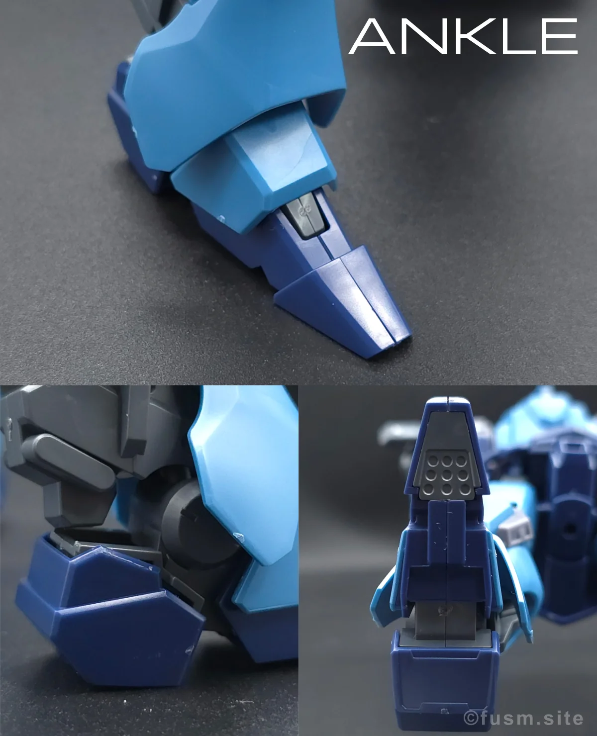 【レビュー】HGUC シュツルム・ガルス 脚部ディテール 02