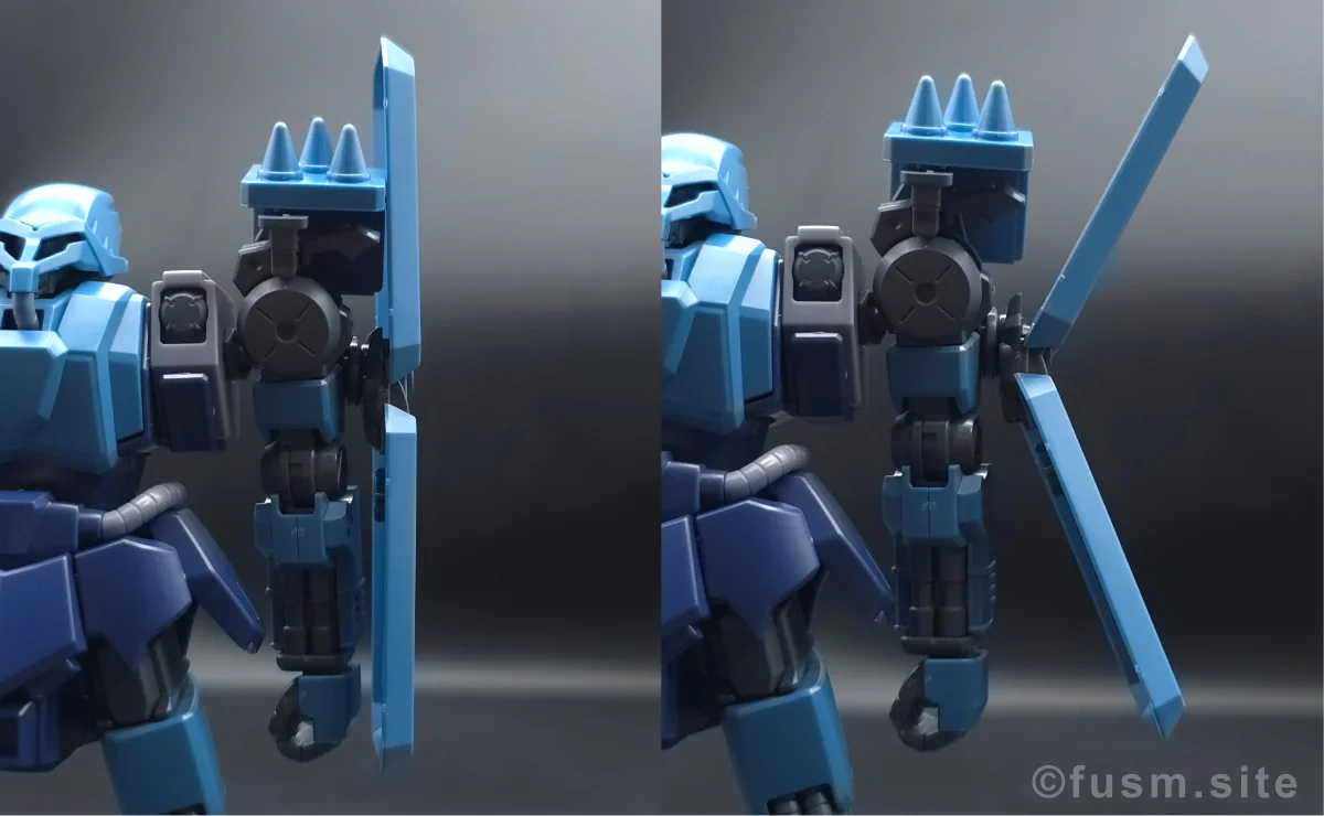 【レビュー】HGUC シュツルム・ガルス 付属品 02