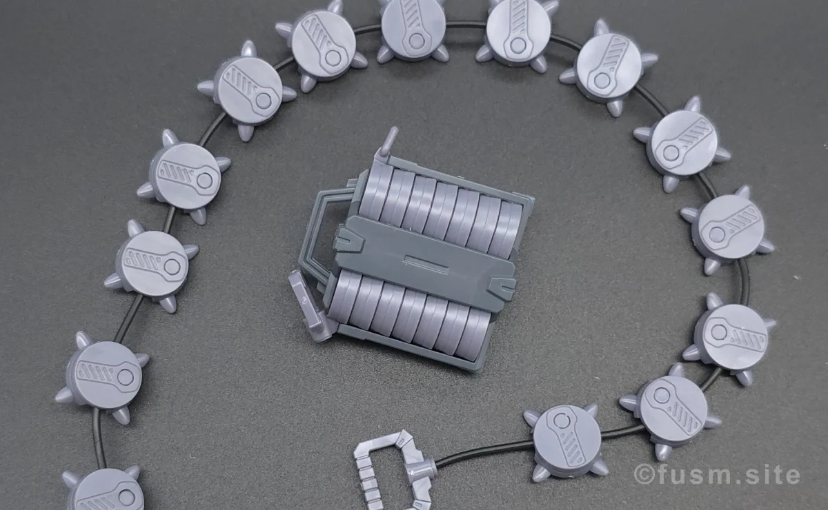 【レビュー】HGUC シュツルム・ガルス 付属品 05