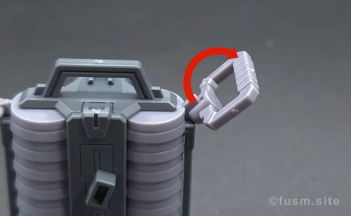 【レビュー】HGUC シュツルム・ガルス 付属品 10