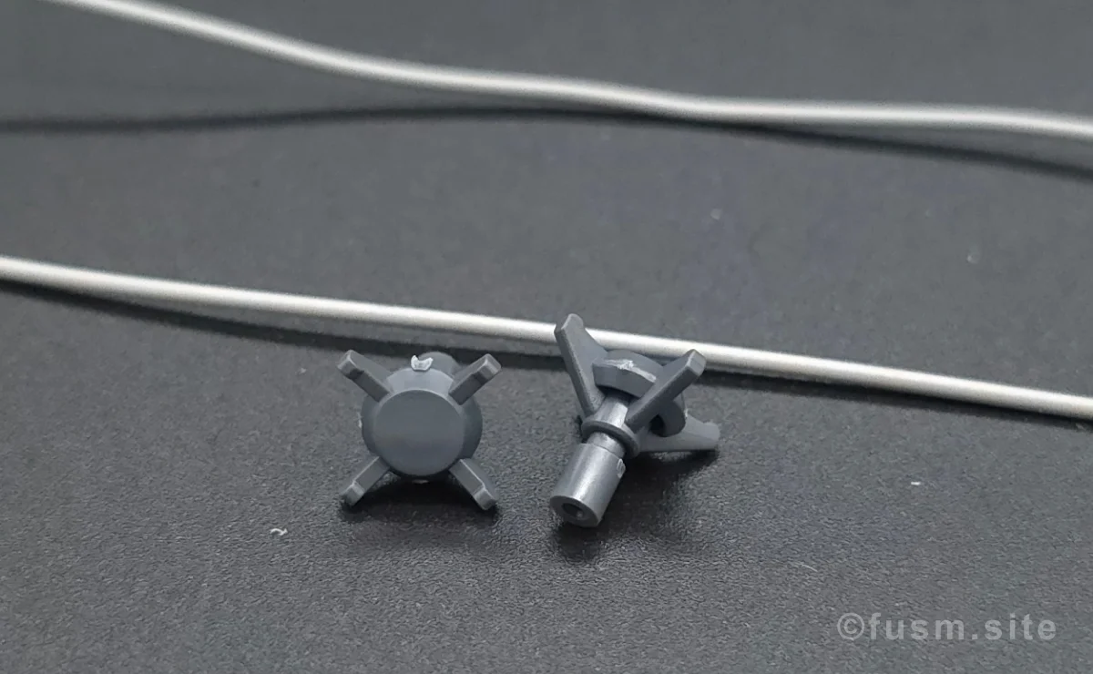 【レビュー】HGUC シュツルム・ガルス 付属品 11