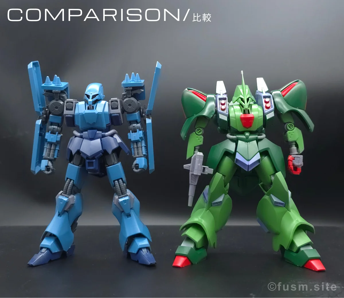 【レビュー】HGUC シュツルム・ガルス 比較 01
