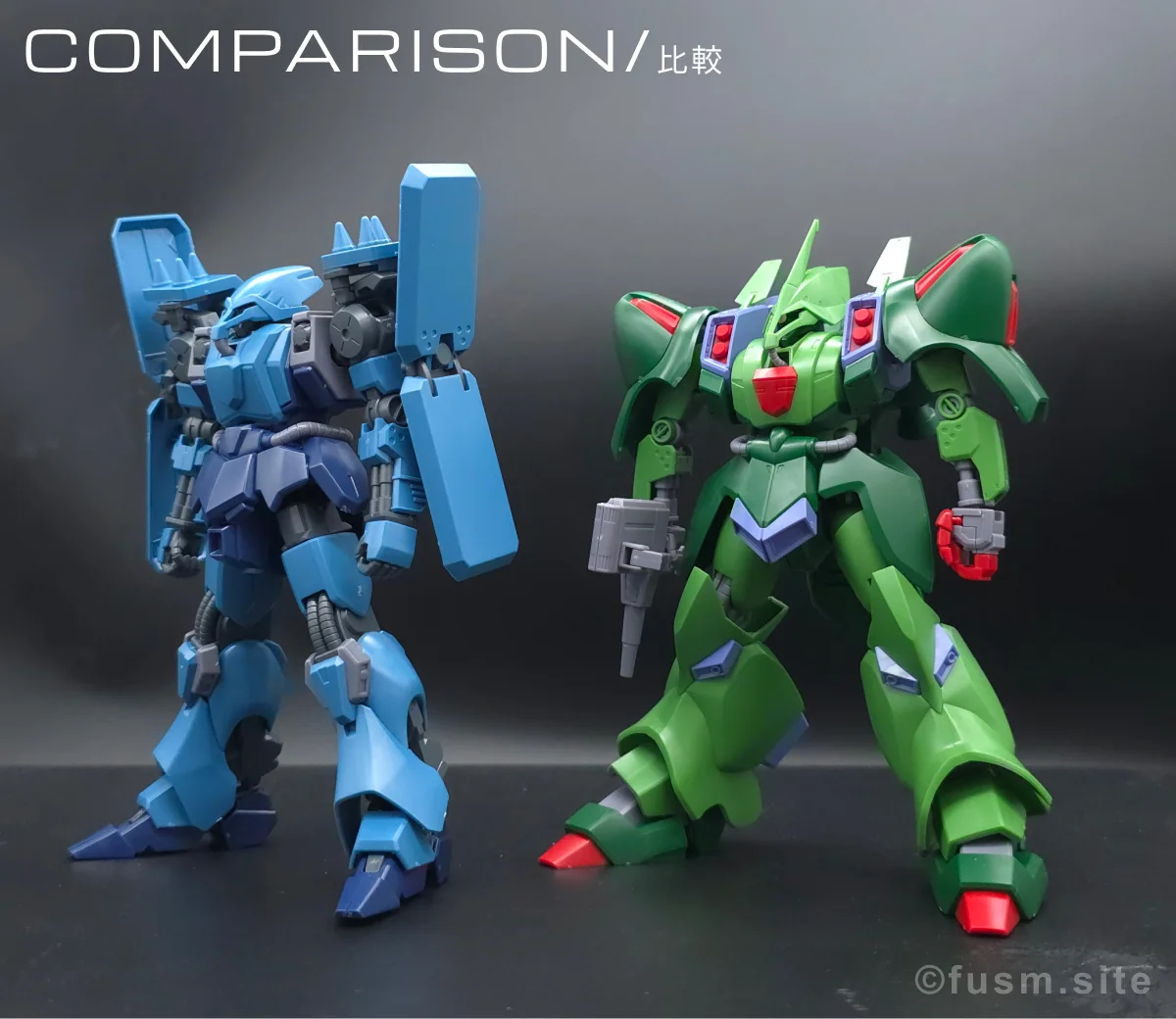 【レビュー】HGUC シュツルム・ガルス 比較 02