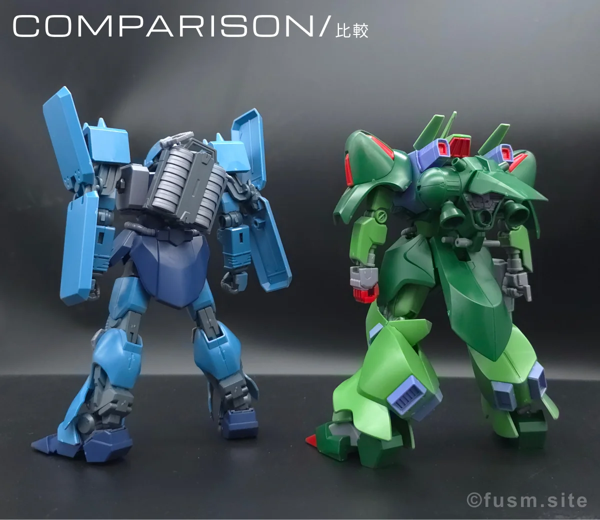 【レビュー】HGUC シュツルム・ガルス 比較 03