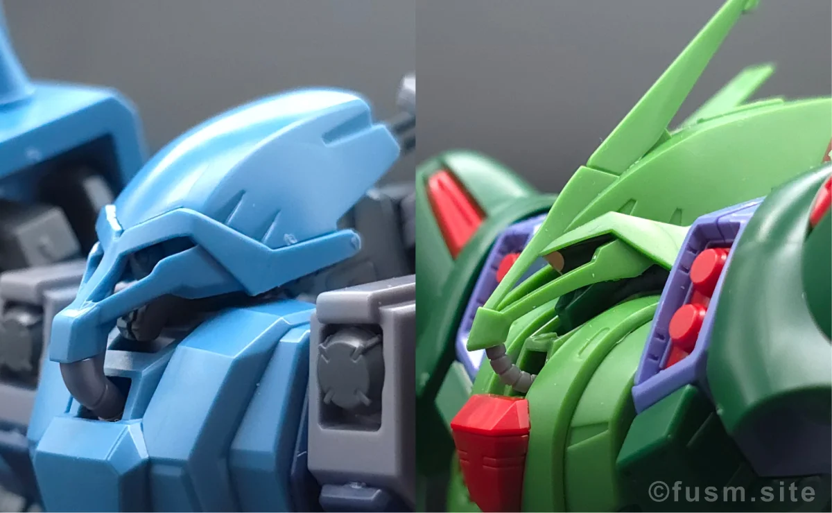 【レビュー】HGUC シュツルム・ガルス 比較 04