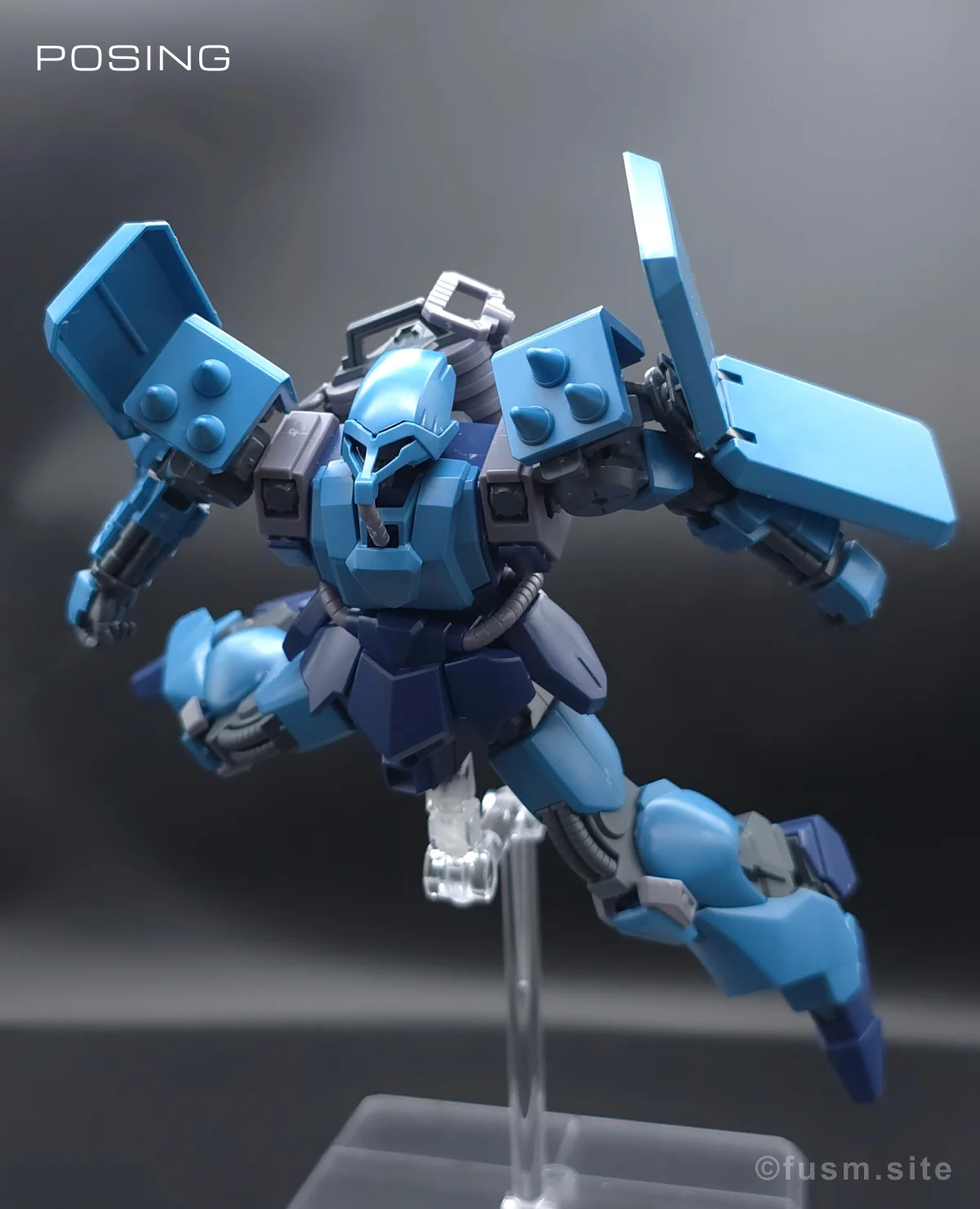 【レビュー】HGUC シュツルム・ガルス ポージング 02