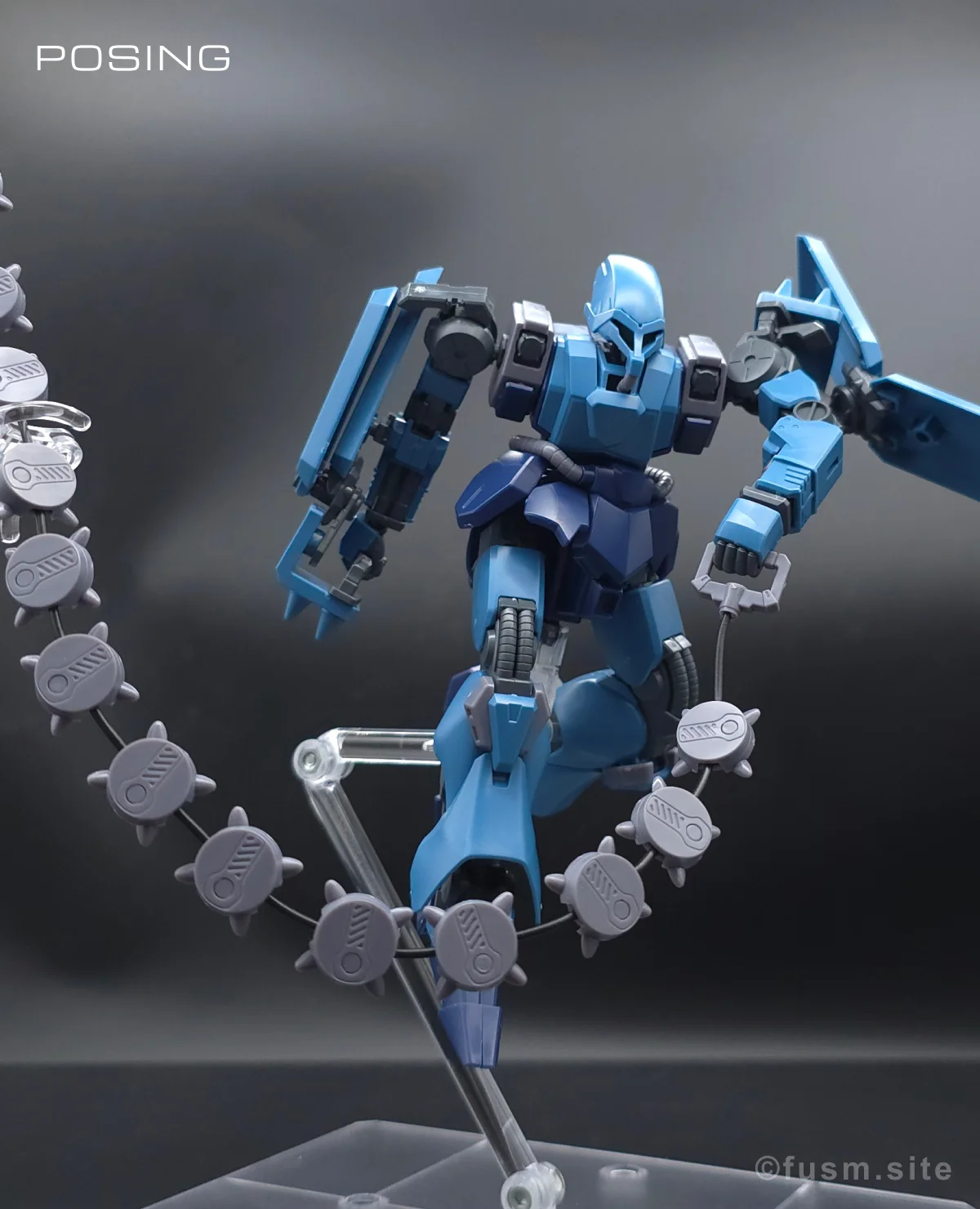 【レビュー】HGUC シュツルム・ガルス ポージング 12