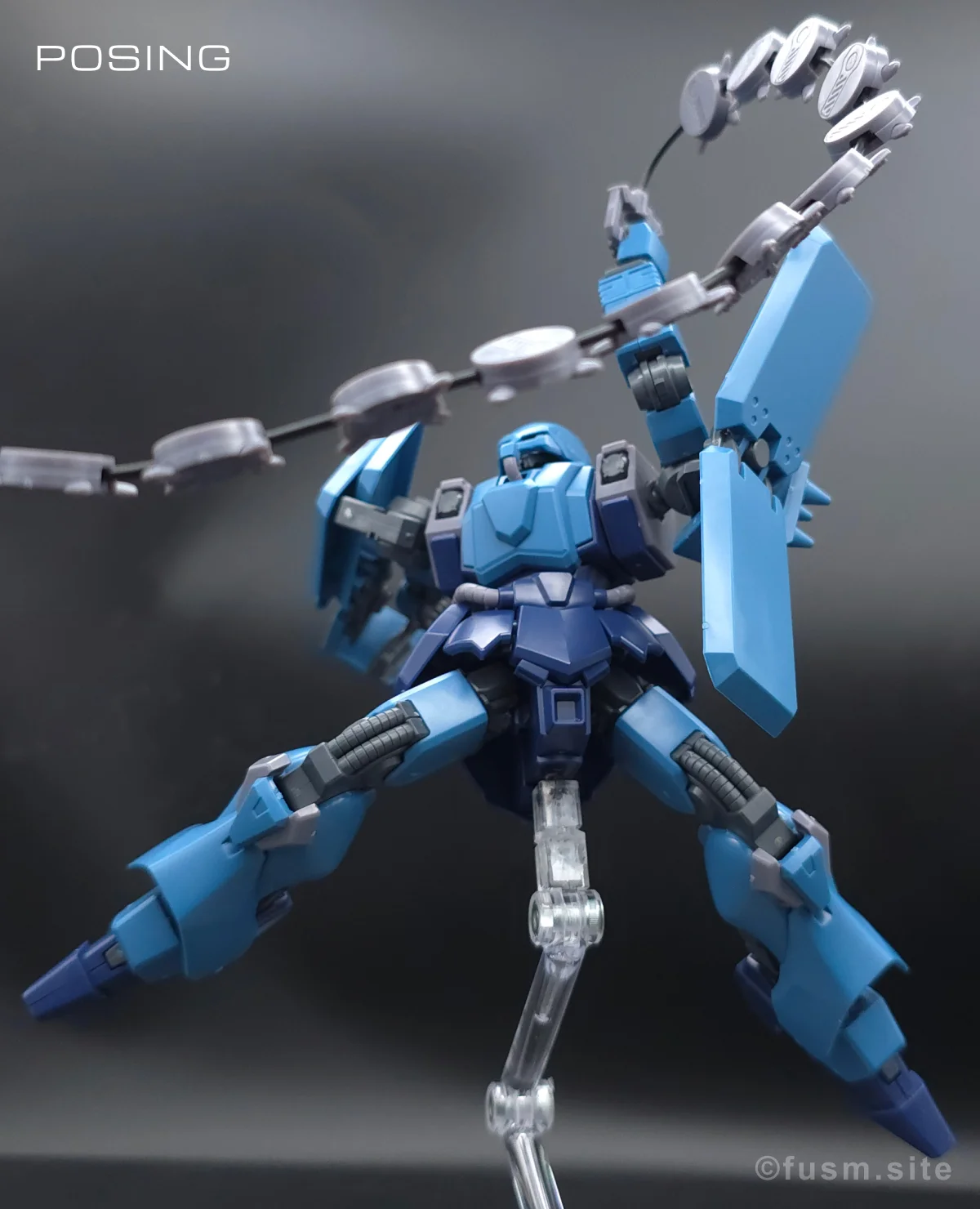 【レビュー】HGUC シュツルム・ガルス ポージング 14