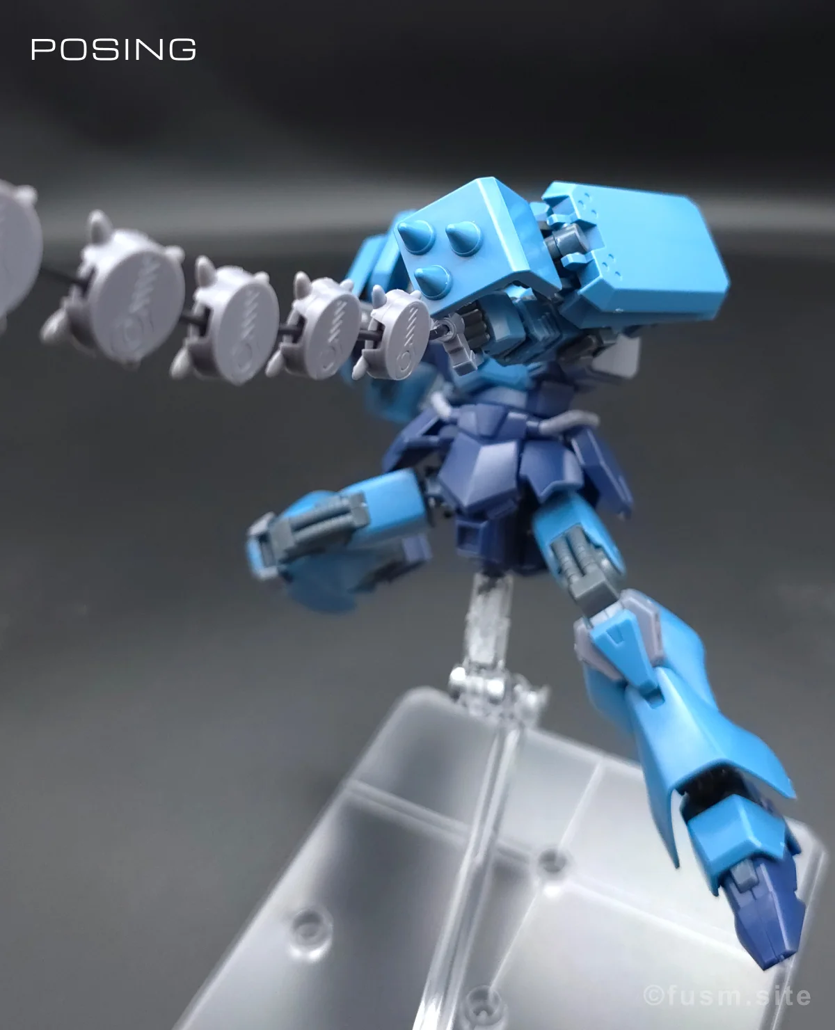 【レビュー】HGUC シュツルム・ガルス ポージング 16