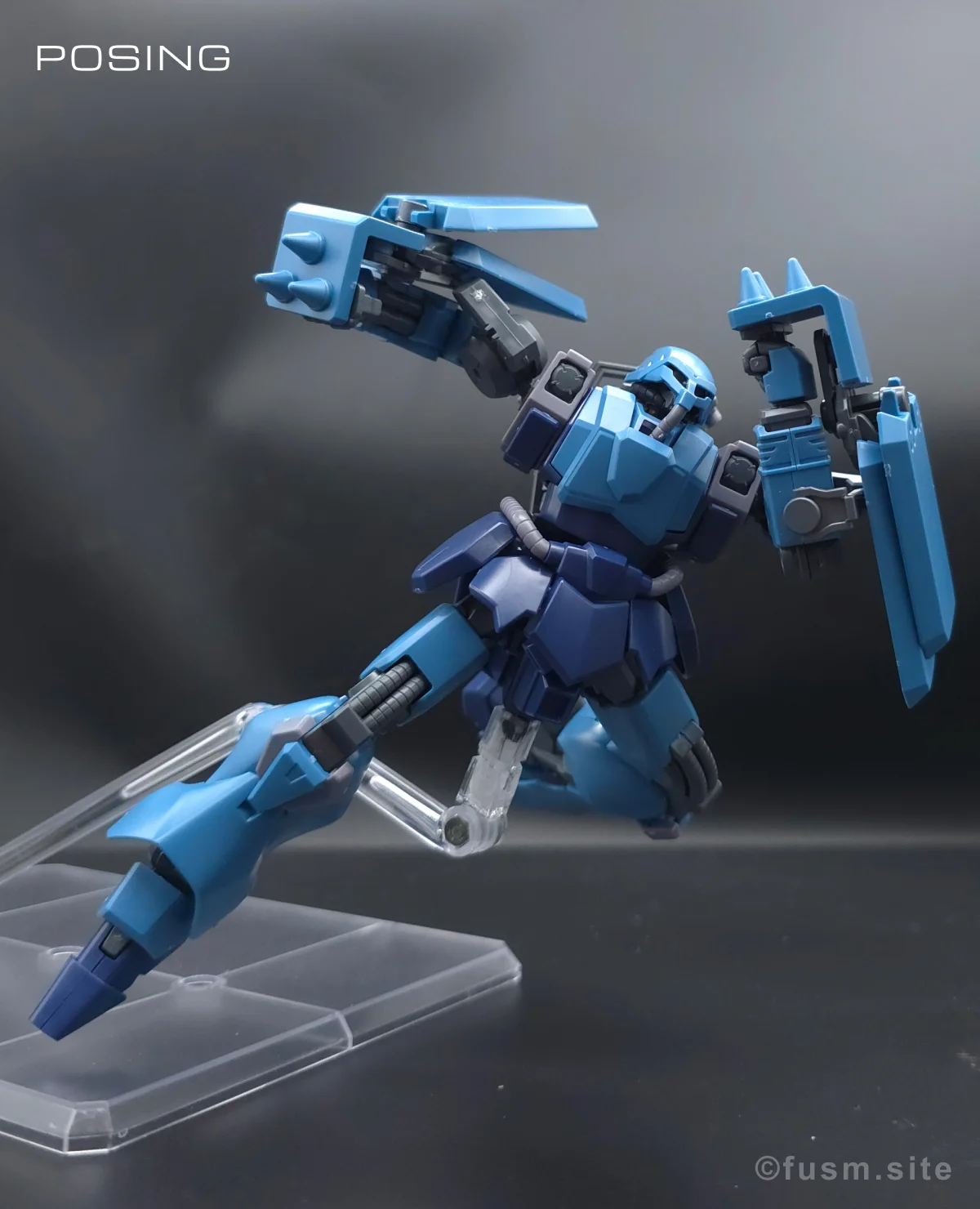 【レビュー】HGUC シュツルム・ガルス ポージング 18