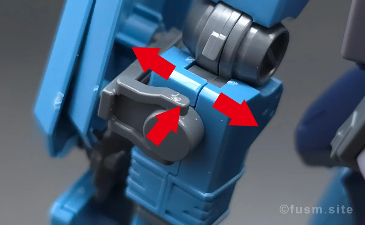 【レビュー】HGUC シュツルム・ガルス 耐久力が弱い箇所 02