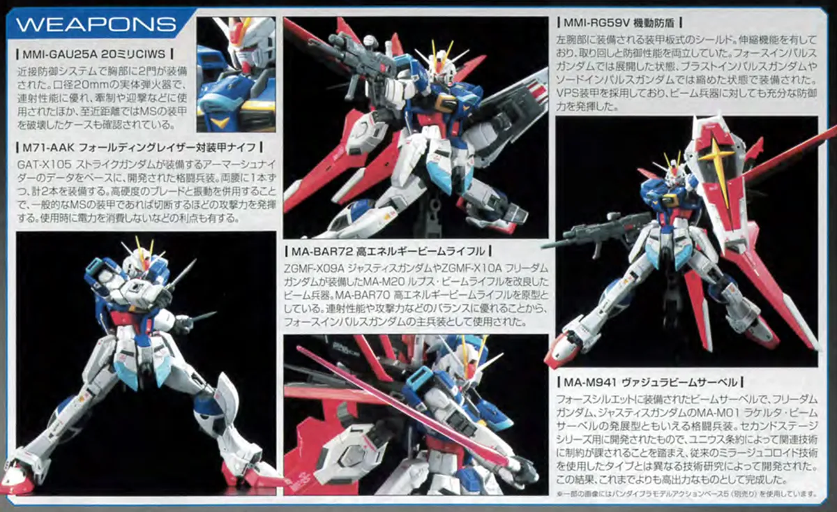 【再販情報】RG フォースインパルスガンダムいつ？予定や履歴・キットの特徴 06